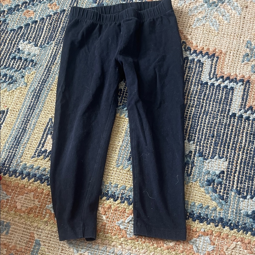 GAP Black Kids Stretch Leggings